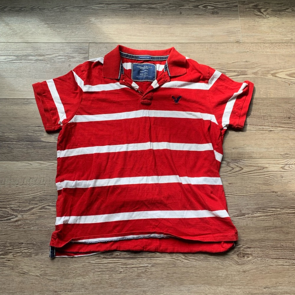 Striped American Eagle shirt